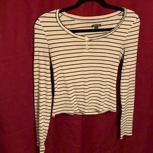 Stripped long sleeve